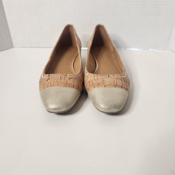 Anne Klein iflex Carlie Cork Ballet Flats Womens Size 9 - Picture 7 of 9